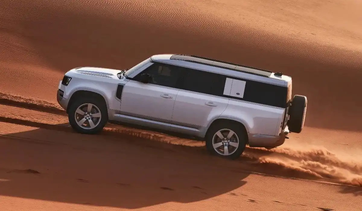Land Rover - Defender 130 HSE P400 - Luxury SUV Car Rentals - Preowned SUV Car - Exclusive Concierge Club.webp